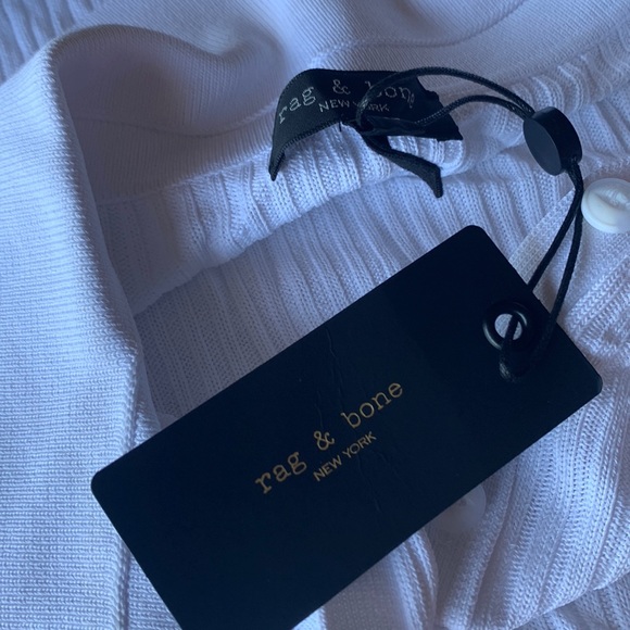 Rag & Bone, Peyton ribbed-knit polo shirt - Picture 7 of 9